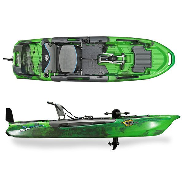 3 Waters Big Fish 103 Pedal Drive Fishing Kayak