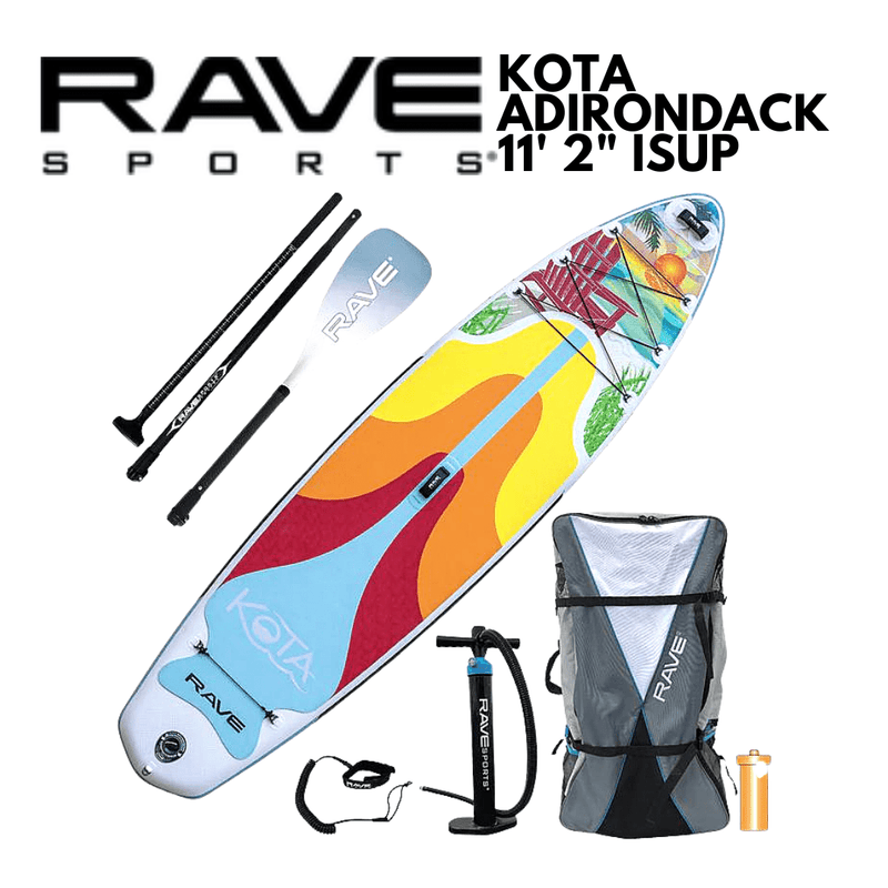 Rave Sports 11' 2" Kota Adirondack Inflatable Paddleboard - 03067