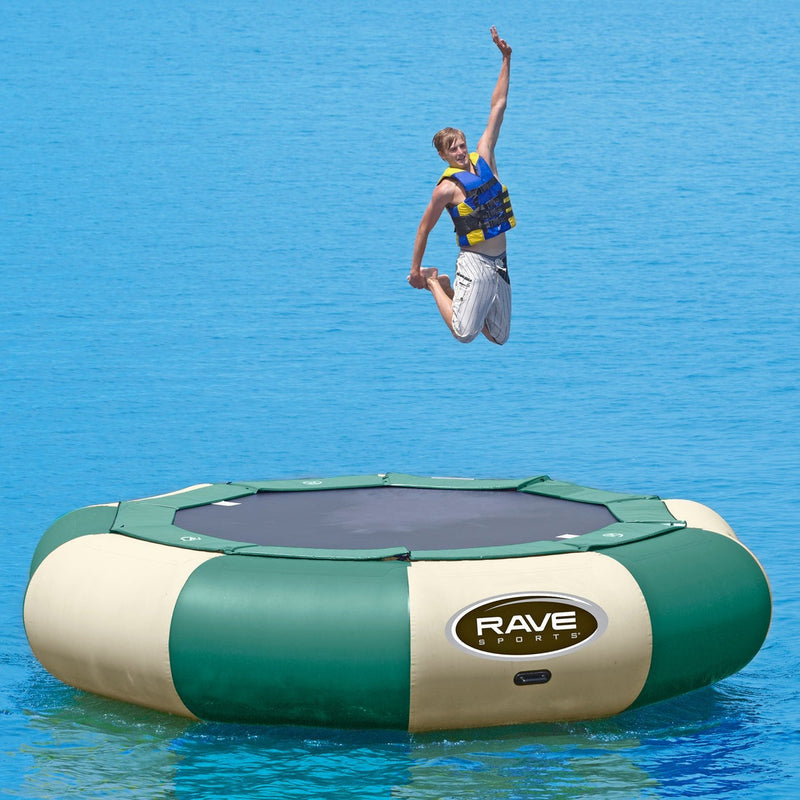 Rave Sports - Aqua Jump 150 Northwoods Water Trampoline - 00151