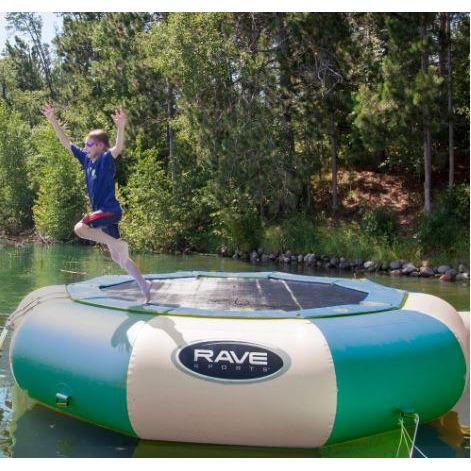 Rave Sports - Aqua Jump 200 Northwoods Water Trampoline - 00201