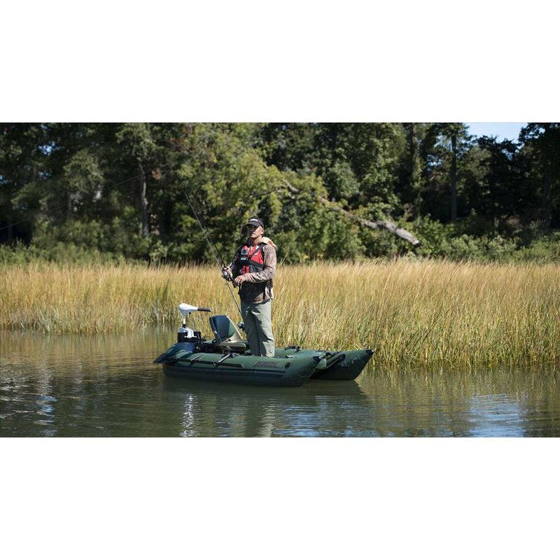 Sea Eagle 285 Pro Angler Frameless Pontoon Boat Package