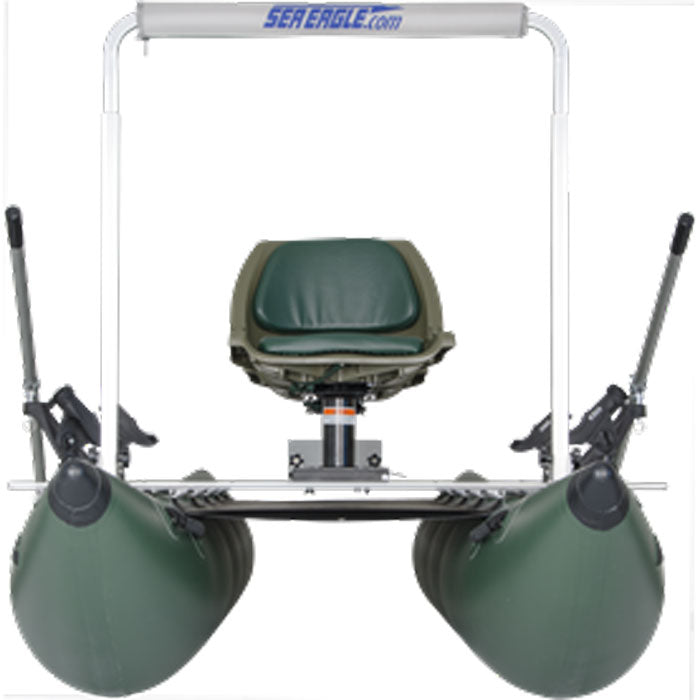 Sea Eagle FoldCat Pro Angler Guide Inflatable Fishing Boat Package