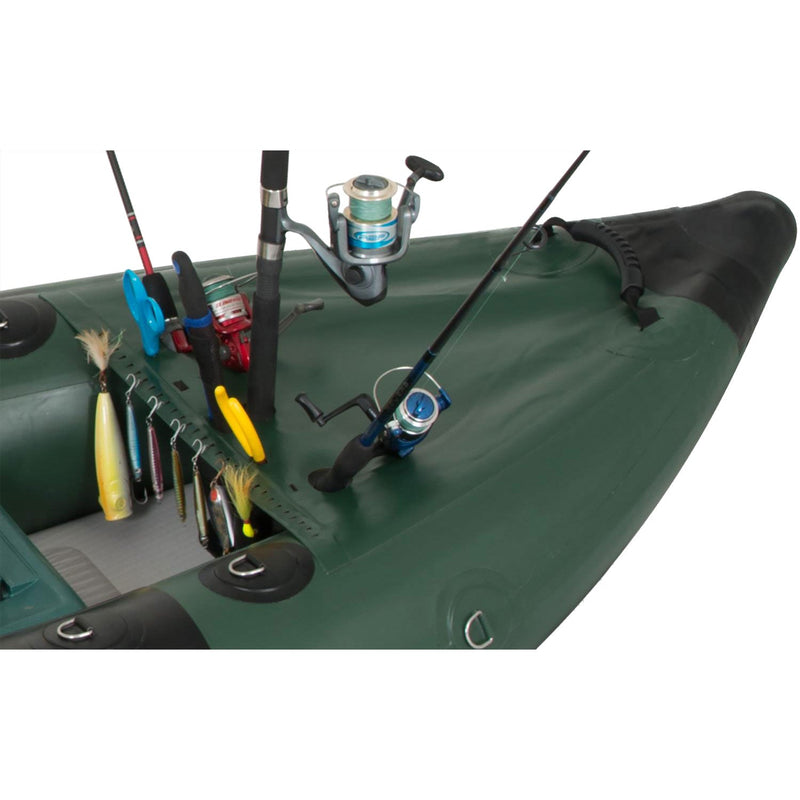 Sea Eagle Fishing Explorer 350FX Inflatable Kayak Deluxe Solo Package